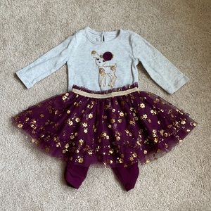 3 Piece Baby girl outfit